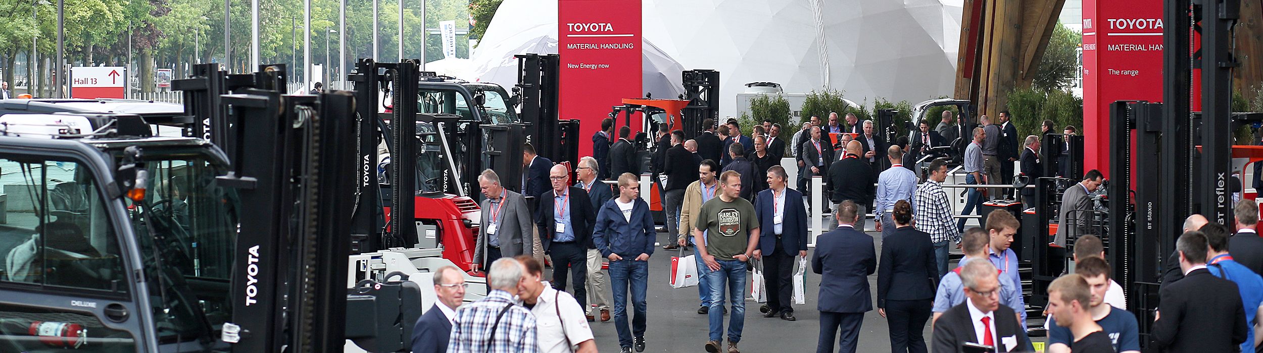 European fairs Toyota Material Handling