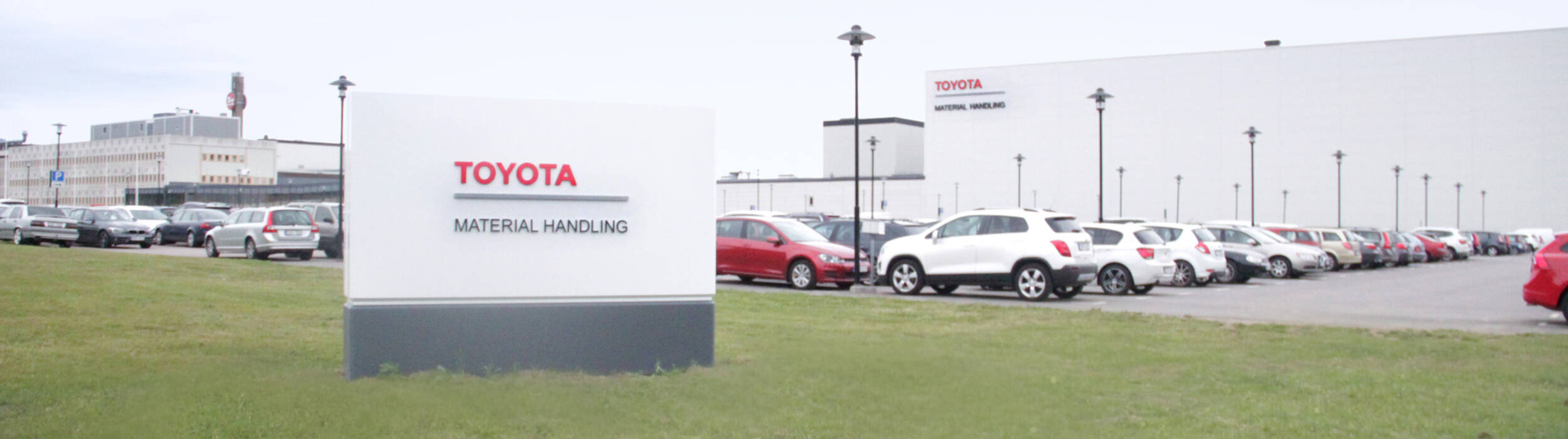 Sign for Toyota Material Handling