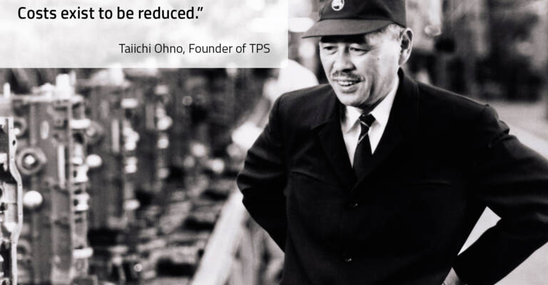 Taiichi Ohno, grundare av Toyota Production System
