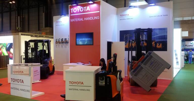 Stand Toyota Material Handling en Fruit Attraction 2017