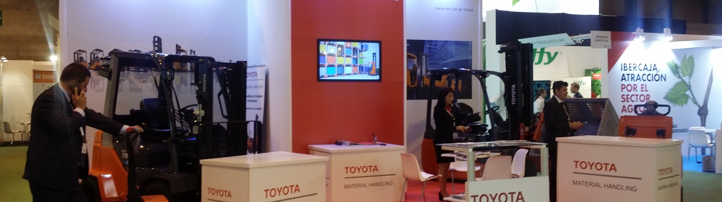 Stand Toyota Material Handling Fruit Attraction 2017
