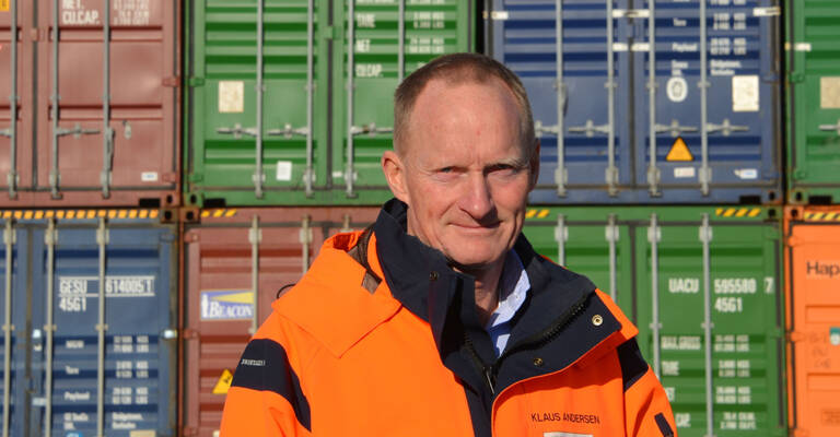 Administrerende direktør i Fredericia Shipping, Klaus G. Andersen