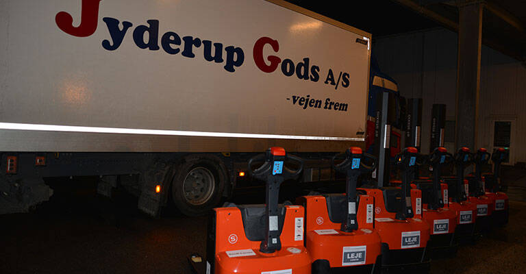 Jyderup Gods A/S med Toyota Material Handling Danmark truck