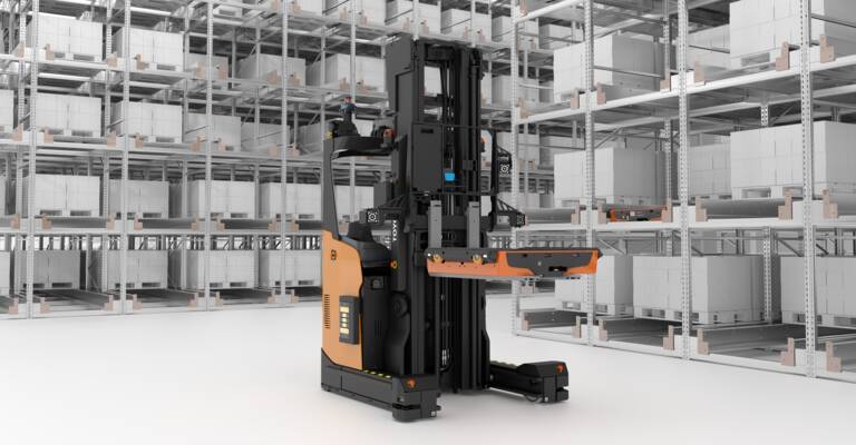 Toyota's automated radio shuttle and high-density racking 