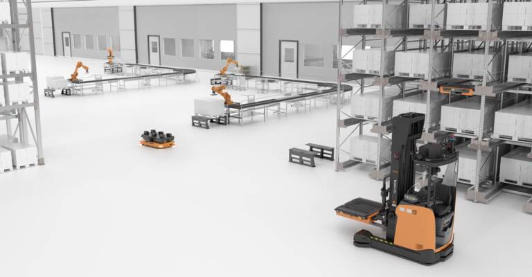 Swarm Automation tárolási megoldás a Toyotától 