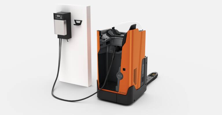 Toyota BT Levio electric stand-in pallet truck with Li-ion technology