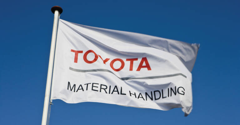 Sign for Toyota Material Handling